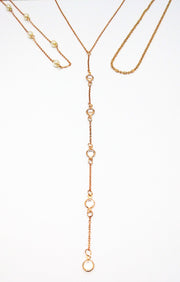 Collier 3-tlg. gold