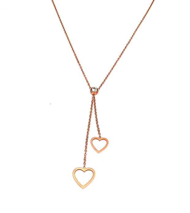 Collier "Herze" rosé gold