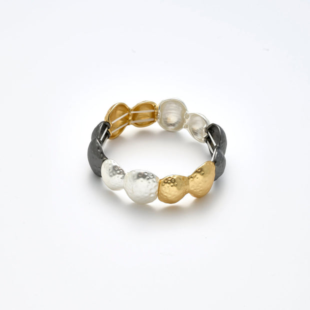 Armband elastisch tri-color