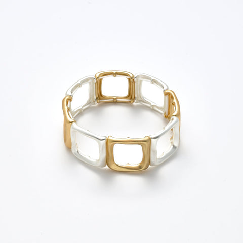 Armband elastisch bi-color