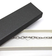 Edelstahlarmband "Herz" Zirkonia inkl.Etui