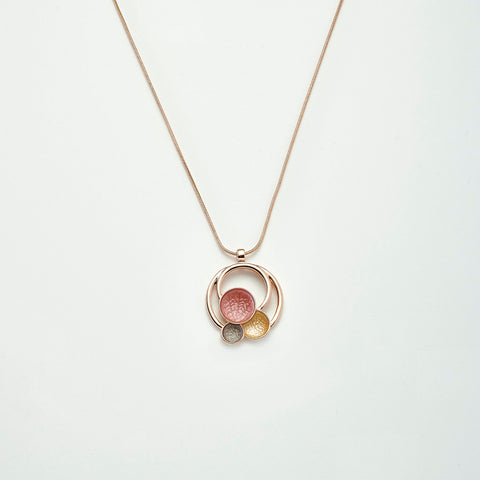 Collier rosévergoldet     