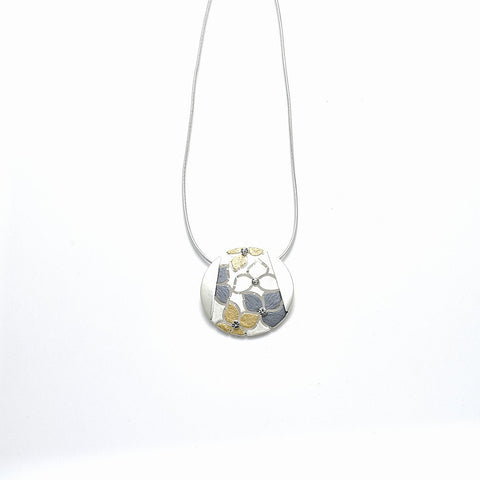 Collier   tri-color Kristall
