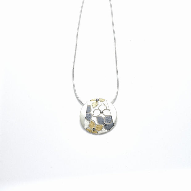 Collier   tri-color Kristall