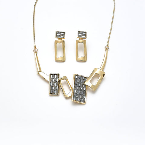 Garnitur vergoldet  black diamond